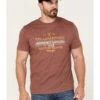 Wrangler Men's Heathered Yellowstone Dutton Ranch Graphic T-Shirt 