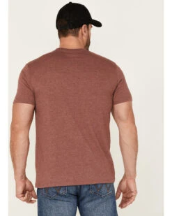 Wrangler Men's Heathered Yellowstone Dutton Ranch Graphic T-Shirt  -Men Western Cowboy 2000371531 640 P4