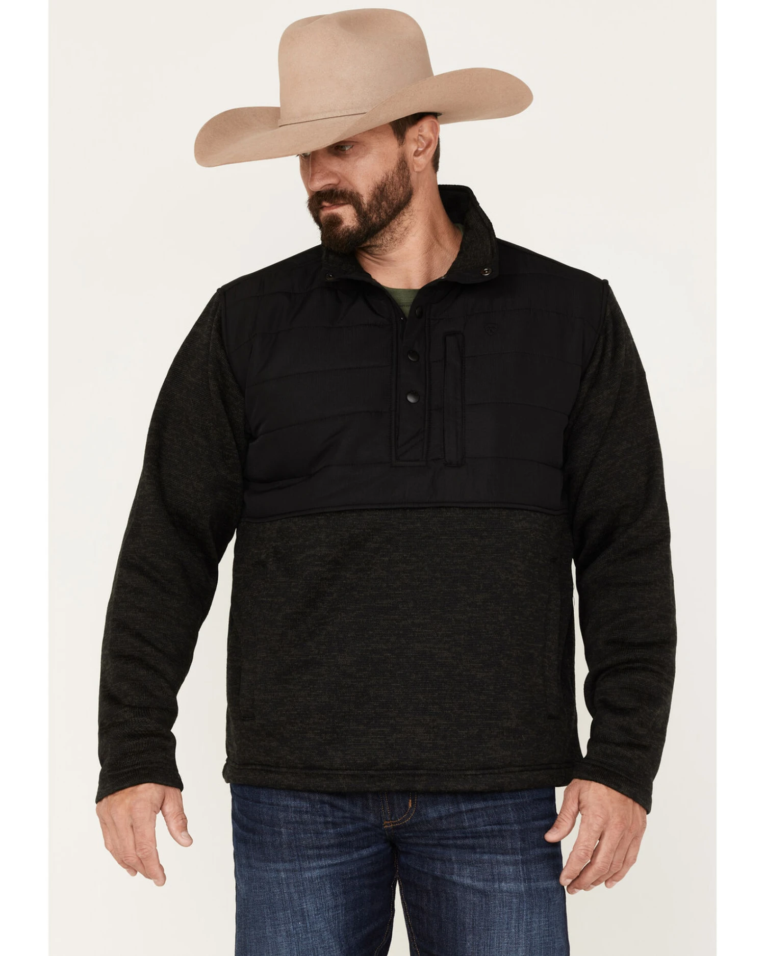 Ariat Men's Caldwell Reinforced Snap Pullover 1 Ariat Men's Caldwell Reinforced Snap Pullover