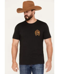 Brixton Men's Horseshoe Graphic Short Sleeve Tailored T-Shirt 