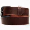 Brothers & Sons Men's Miles City Leather Belt