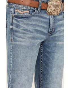 Cody James Men's Manning Light Wash Slim Boot Stretch Denim Jeans -Men Western Cowboy 2000373330 412 P2