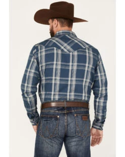 Cody James Men's Expression Large Plaid Snap Western Shirt  -Men Western Cowboy 2000374104 410 P4