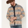 Pendleton Men's Driftwood Stripe Button-Down Western Shirt
