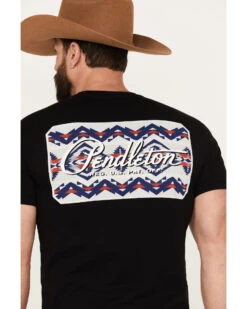 Pendleton Men's Tecopa Hills Short Sleeve Graphic T-Shirt -Men Western Cowboy 2000374694 001 P4
