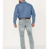 Hooey Men's Revolver Light Wash Slim Straight Reflex Jeans 