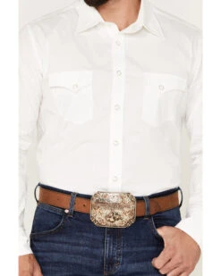 Rock & Roll Denim Men's Solid Stretch Western Shirt  -Men Western Cowboy 2000376153 100 P3