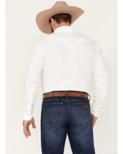 Rock & Roll Denim Men's Solid Stretch Western Shirt  -Men Western Cowboy 2000376153 100 P4