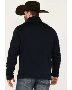 Cinch Men's Solid Sweater Knit 1/4 Zip Front Pullover  -Men Western Cowboy 2000376675 410 P4