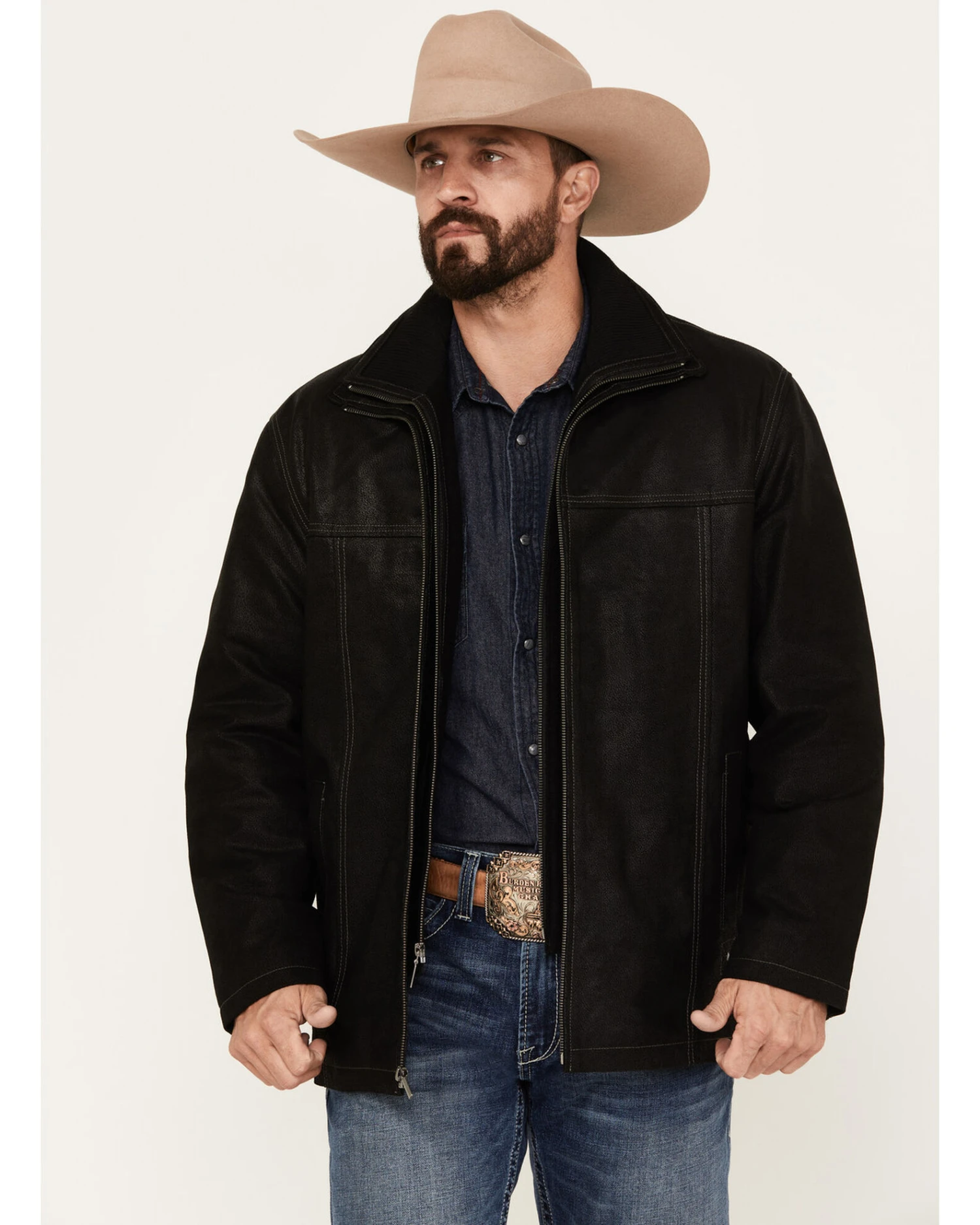 Scully Men's Suede Double Collar Jacket 1 Scully Men's Suede Double Collar Jacket