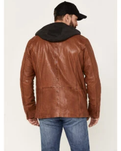 Mauritius Men's Leather Blazer -Men Western Cowboy 2000378157 235 P4