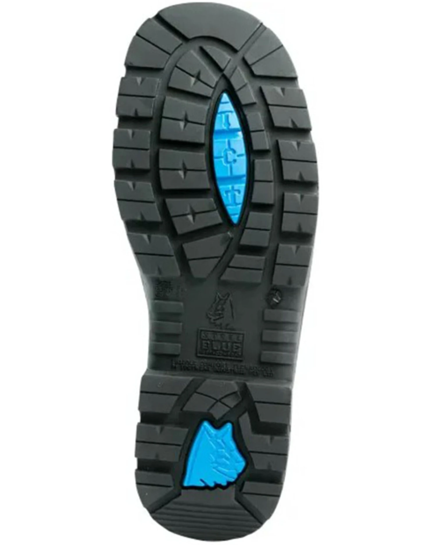 Steel Blue Men's Argyle Western Work Boots - Steel Toe 2 Steel Blue Men's Argyle Western Work Boots - Steel Toe - Image 2