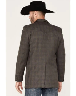 Circle S Men's Houston Glen Plaid Print Sportcoat - Big & Tall -Men Western Cowboy 2000378368 200 P4