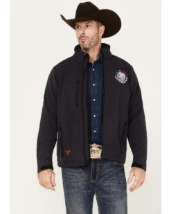 Cowboy Hardware Men's Nacido En Mexico Logo Softshell Jacket