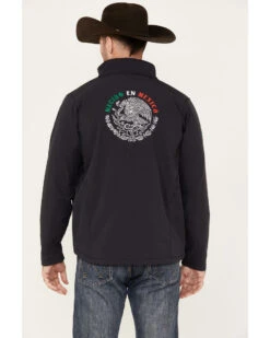 Cowboy Hardware Men's Nacido En Mexico Logo Softshell Jacket -Men Western Cowboy 2000378844 020 P4