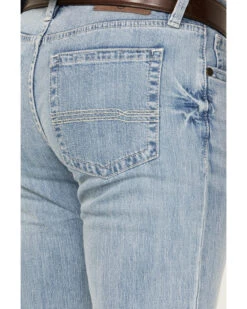 Cody James Men's Owens Light Wash Slim Boot Stretch Denim Jeans -Men Western Cowboy 2000381187 412 P4