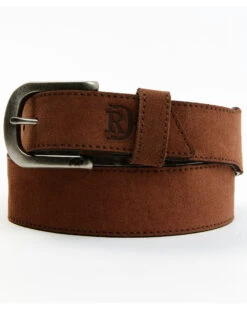 Red Dirt Hat Co. Men's Roughout Leather Belt