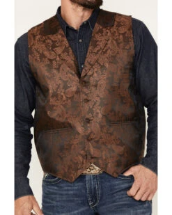 Cody James Men's Noble Paisley Vest -Men Western Cowboy 2000383182 220 P3