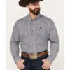 Cinch Men's Geo Print Long Sleeve Button Down Western Shirt