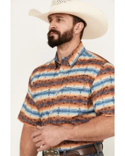 Ariat Men's VentTEK Outbound Print Classic Fit Short Sleeve Shirt -Men Western Cowboy 2000384567 280 P2
