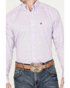 Ariat Men's McCoy Paisley Long Sleeve Button Down Western Shirt - Tall -Men Western Cowboy 2000387200 570 P3