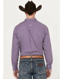 Ariat Men's Misael Floral Print Classic Fit Long Sleeve Button Down Western Shirt -Men Western Cowboy 2000387201 500 P4