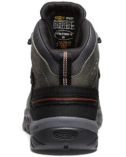 Keen Men's Flint II Mid Waterproof Work Boots - Round Toe -Men Western Cowboy 2000397485 060 P3