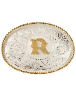 Montana Silversmiths Initial R Western Buckle